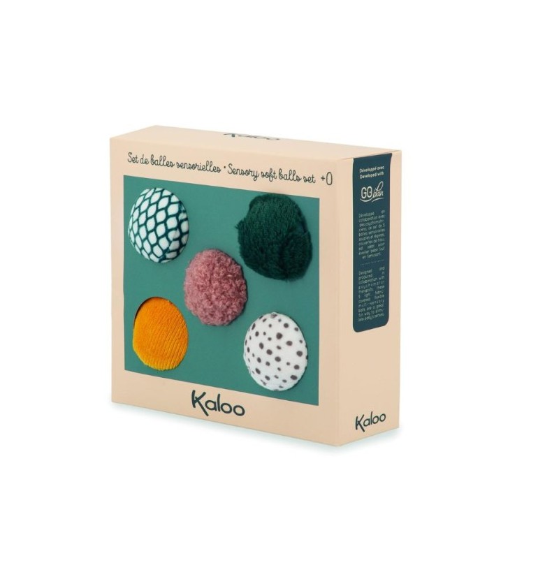 Set de 5 bolas sensoriales